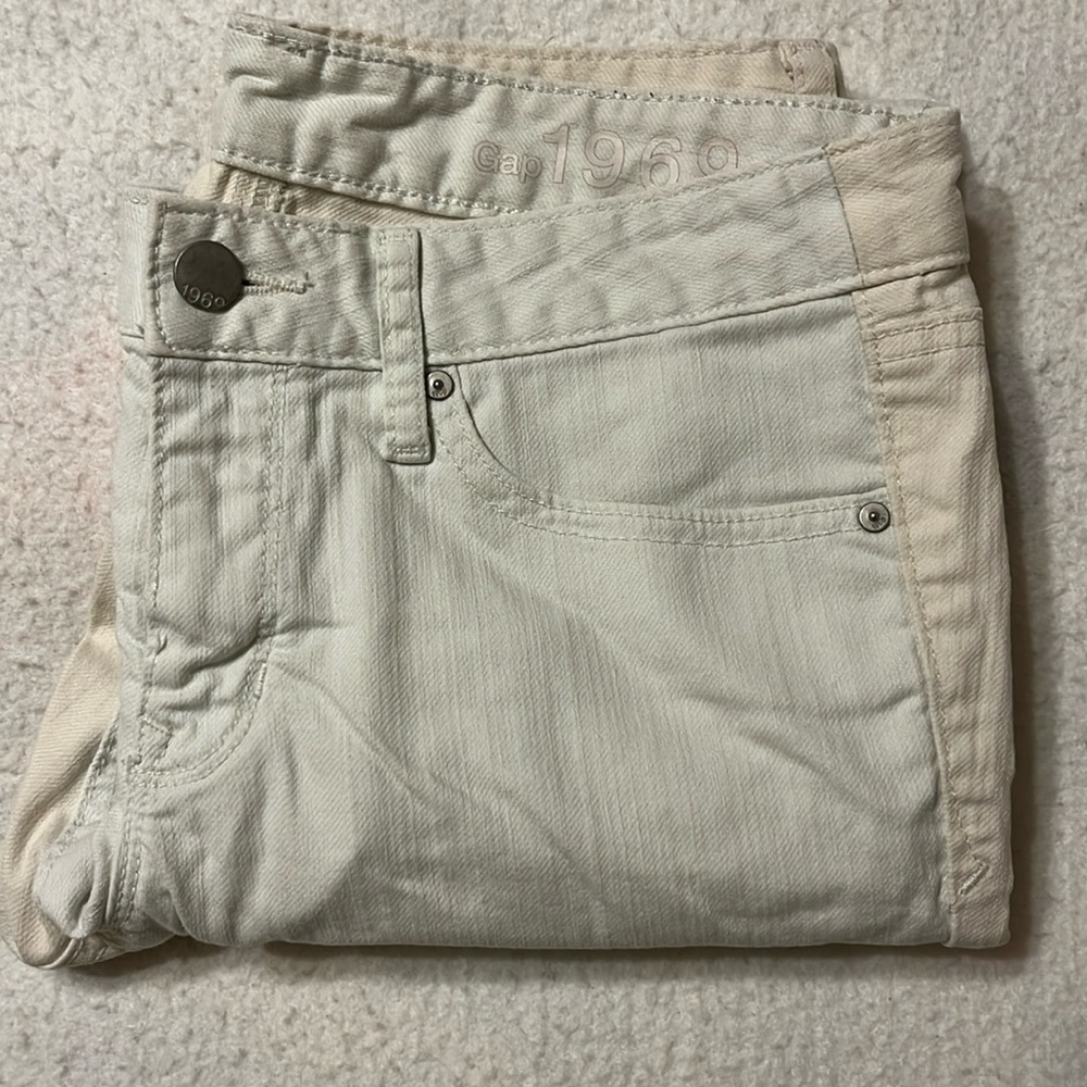 EUC Gap two tone jeans